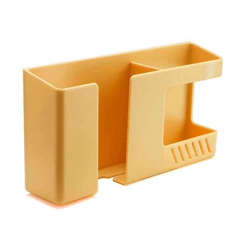 Wall-mounted Storage Box Mobile Phone Remote Control Storage Rack-4