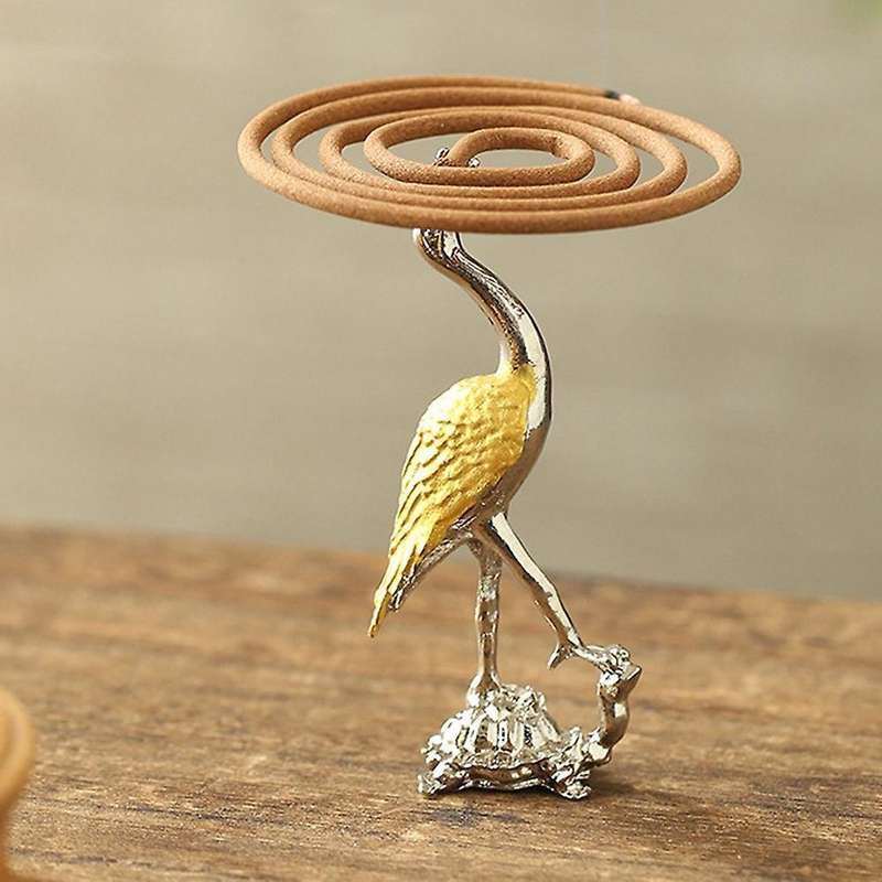 Crane Incense Stick Incense Burners Stick Cone Censer Incense Stand A