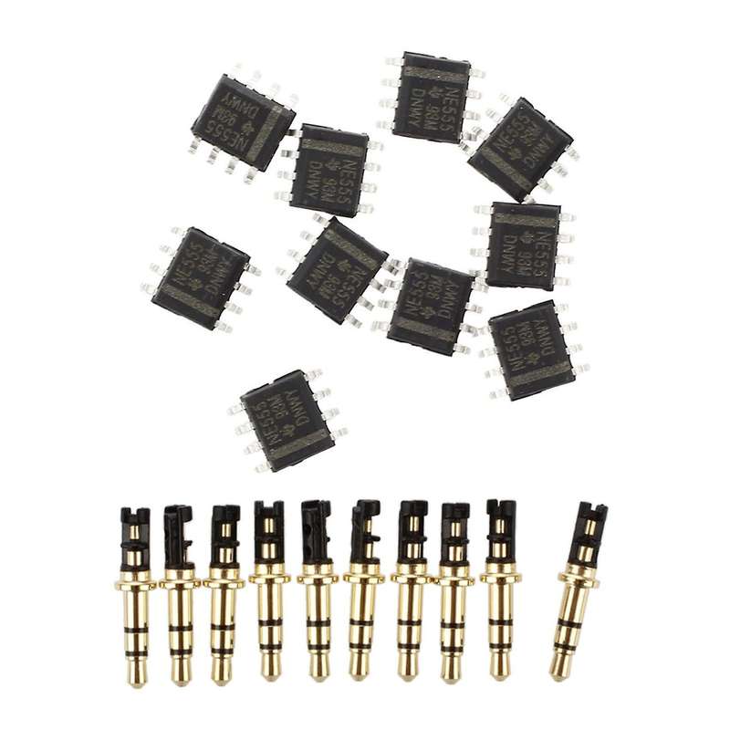 10pcs 8-pin Ic Smd Timer Ne555