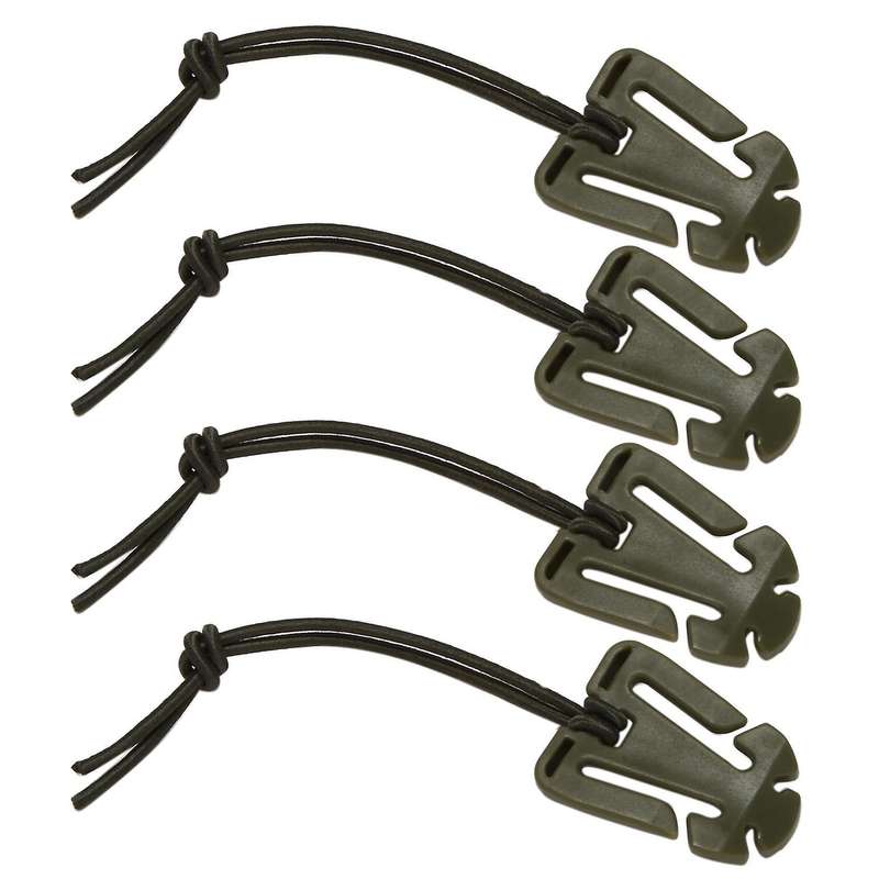 4pcs Molle Web Dominators with Elastic String,multipurpose Fastener