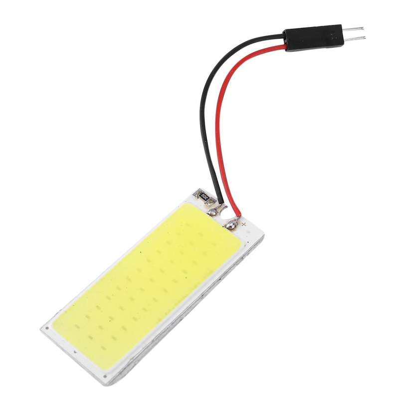 T10 501 W5w Ba9s Festoon Dome 36 Led Panel Light Bulb Pure White