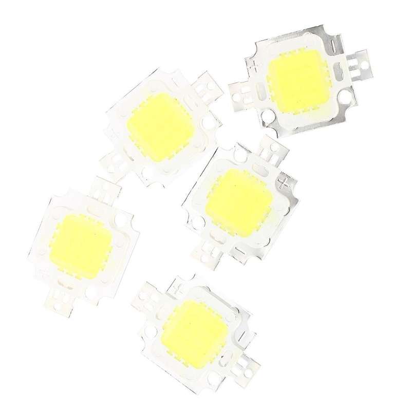 5 Pcs Ic Led Bulb Warm White 10w 3200k 800lm 9 - 12v