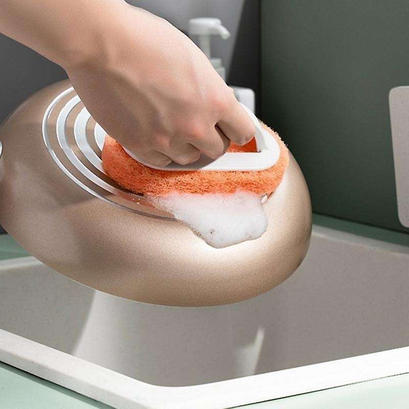 Kitchen Cleaning Bathroom Toilet Glass Wall Cleaning Bath Brush 2