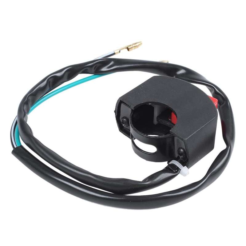 Handlebar Motorcycle Accident Hazard Light Switch On/off Button