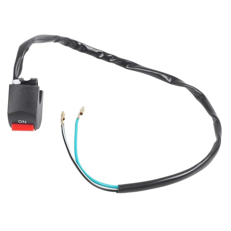 Handlebar Motorcycle Accident Hazard Light Switch On/off Button