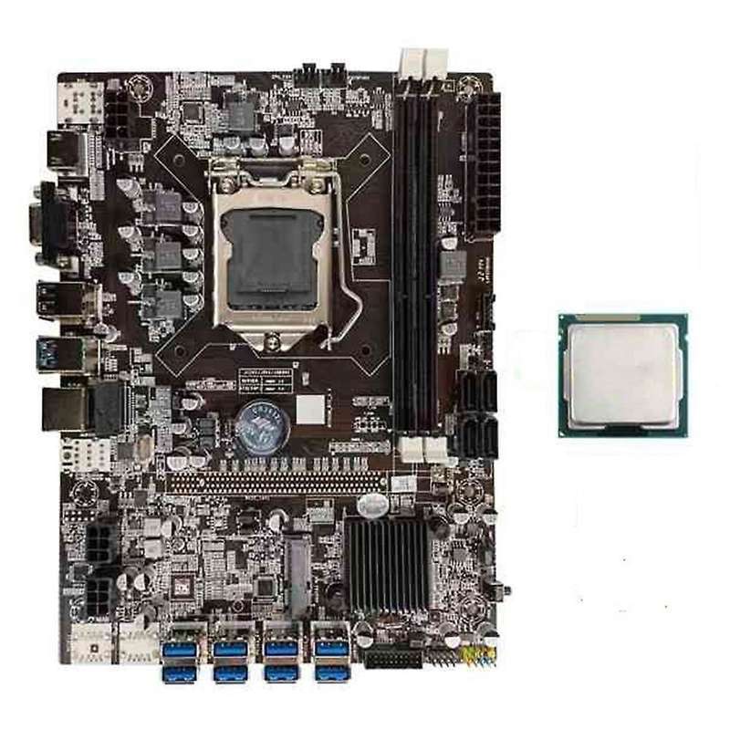 B75 Btc Mining Motherboard Support Ddr3 Memory Cpu