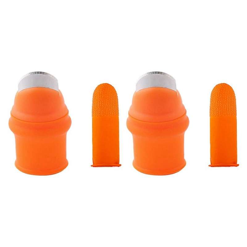 Gardening Silicone Thumb Knife with Finger for Fruits Vege-l