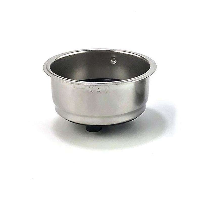 Stainless Steel Coffee Filter Basket for Home Office(double Cup)
