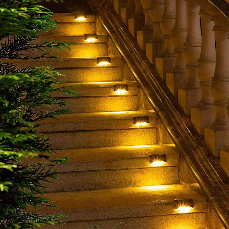 20 Pack Solar Deck Lights, for Patio, Stairs, Yard (warm White)