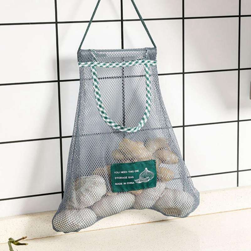 3 Pcs Foldable Hanging Storage Pocket Breathable Reusable Bag