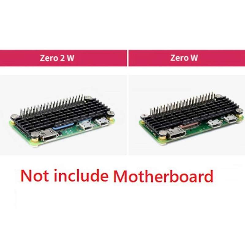 For Raspberry Pi Zero 2 W /zero Aluminum Heatsink Kit