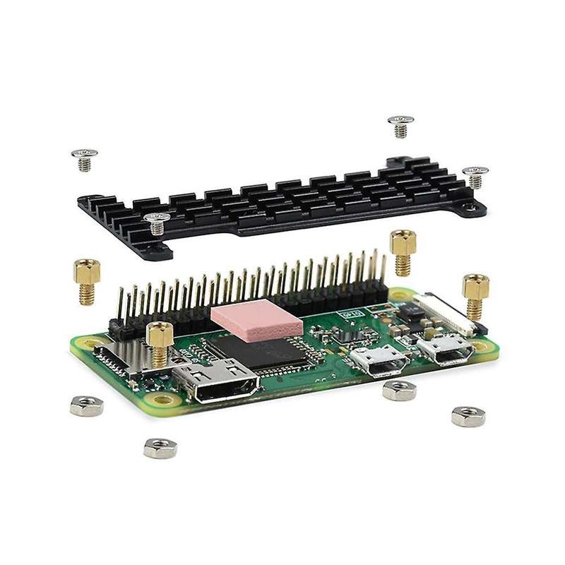 For Raspberry Pi Zero 2 W /zero Aluminum Heatsink Kit