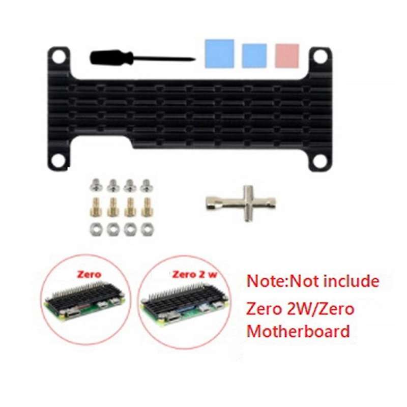 For Raspberry Pi Zero 2 W /zero Aluminum Heatsink Kit
