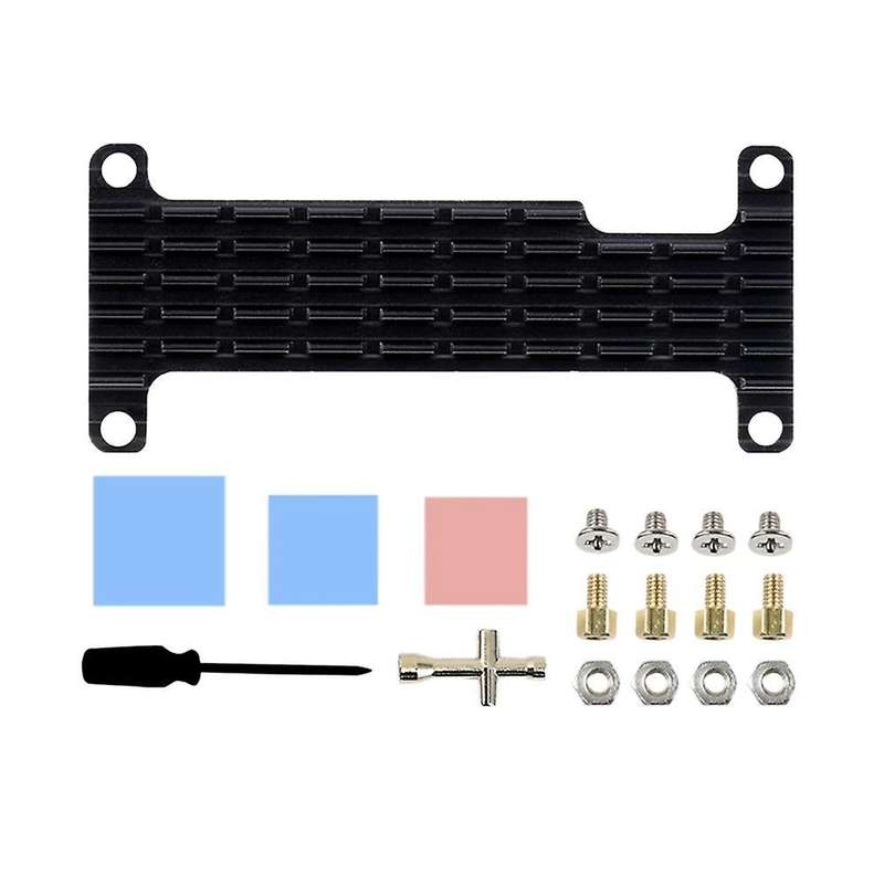For Raspberry Pi Zero 2 W /zero Aluminum Heatsink Kit