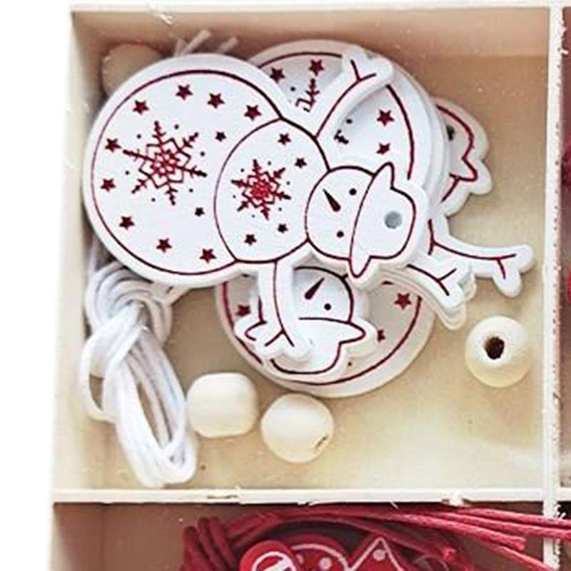 Crafts Wooden Christmas Gifts Interior Decorations Diy Wood Chips 7