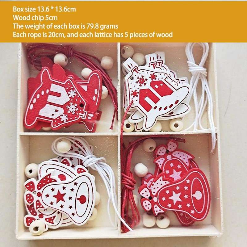 Crafts Wooden Christmas Gifts Interior Decorations Diy Wood Chips 7