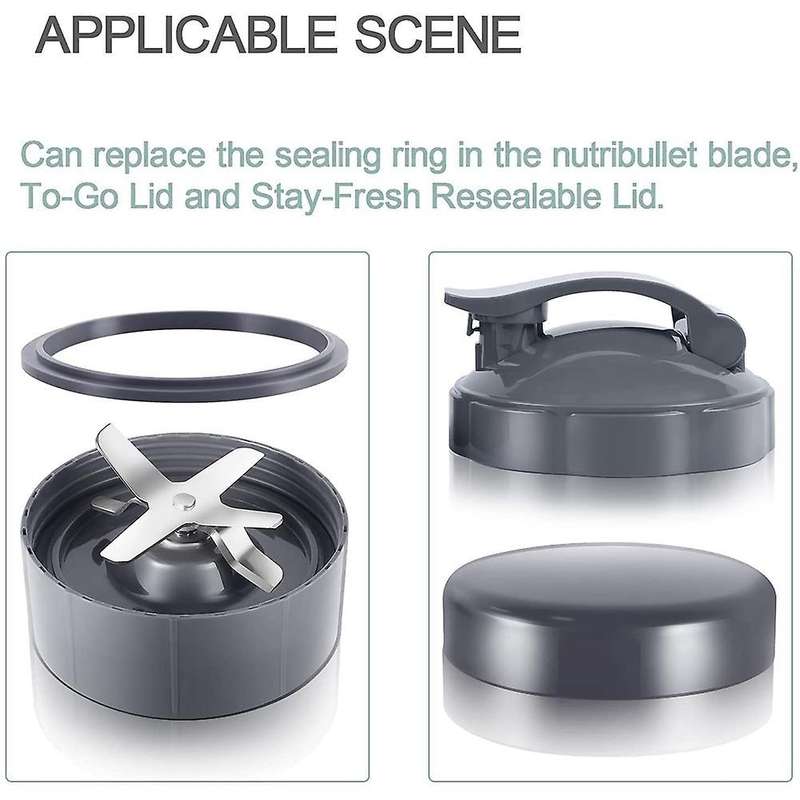 6 Pcs Gasket Replacement, Parts for Nutribullet Pro Blender 900w