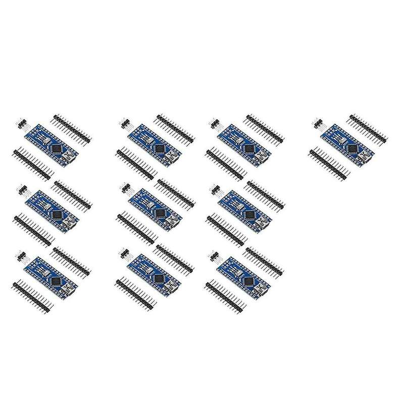 10pcs Mini Nano V3.0 Atmega328p 5v 16m Micro-controller Board Module