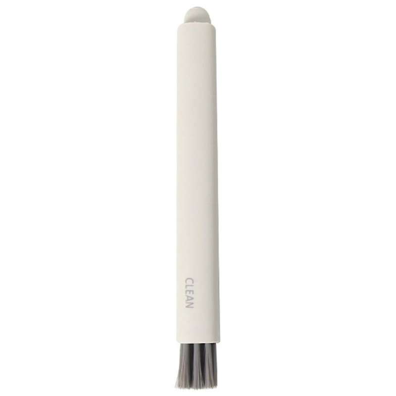 Coffee Machine Crevice Cleaning Brush Plastic Long-handled Bean,white