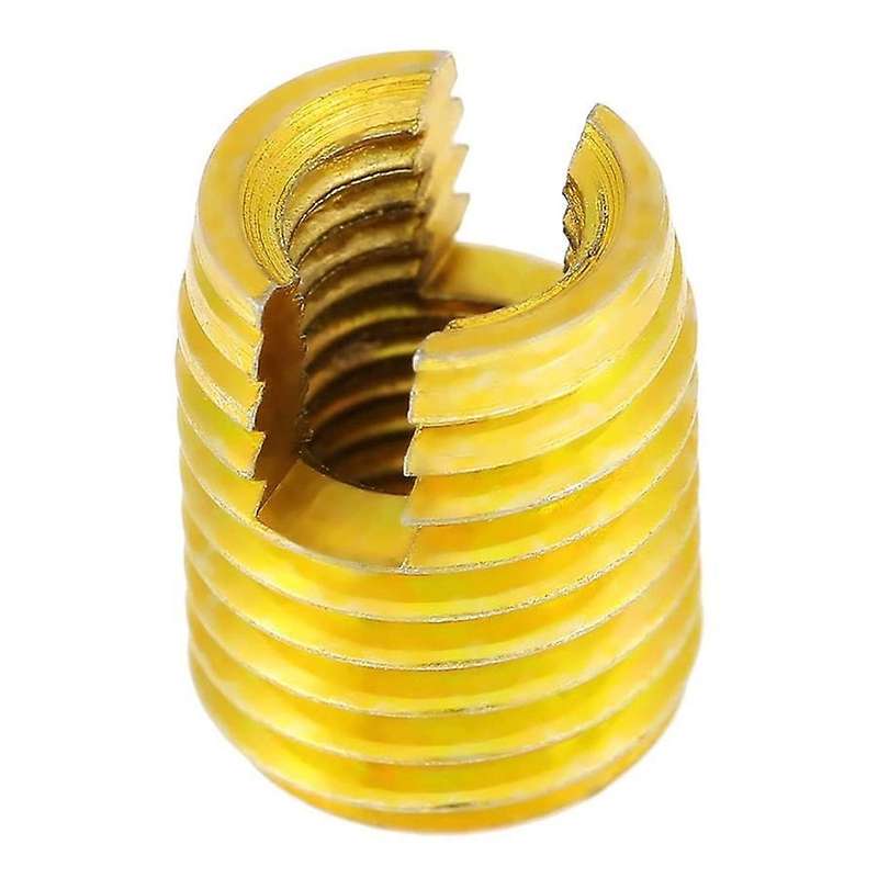10pcs M8 X M5 X 10mm Self Tapping Insert Nuts for Thread Repairing