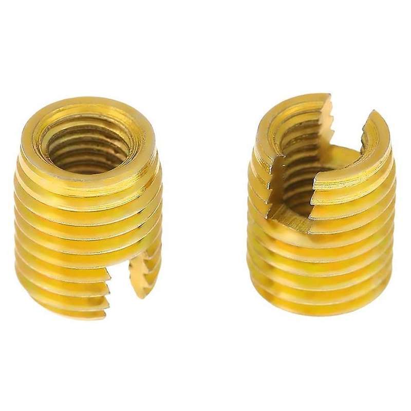 10pcs M8 X M5 X 10mm Self Tapping Insert Nuts for Thread Repairing