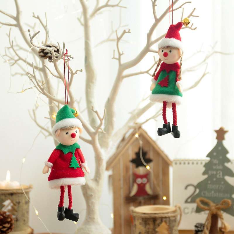 Christmas Angel Girl Doll New Year Christmas Ornaments Pendant Gift