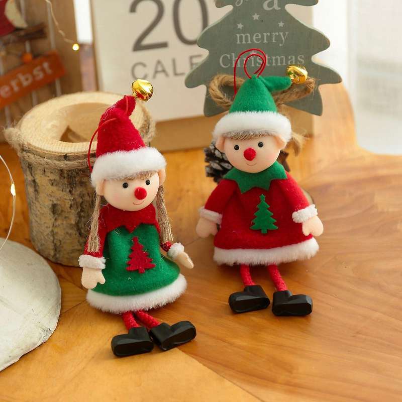 Christmas Angel Girl Doll New Year Christmas Ornaments Pendant Gift