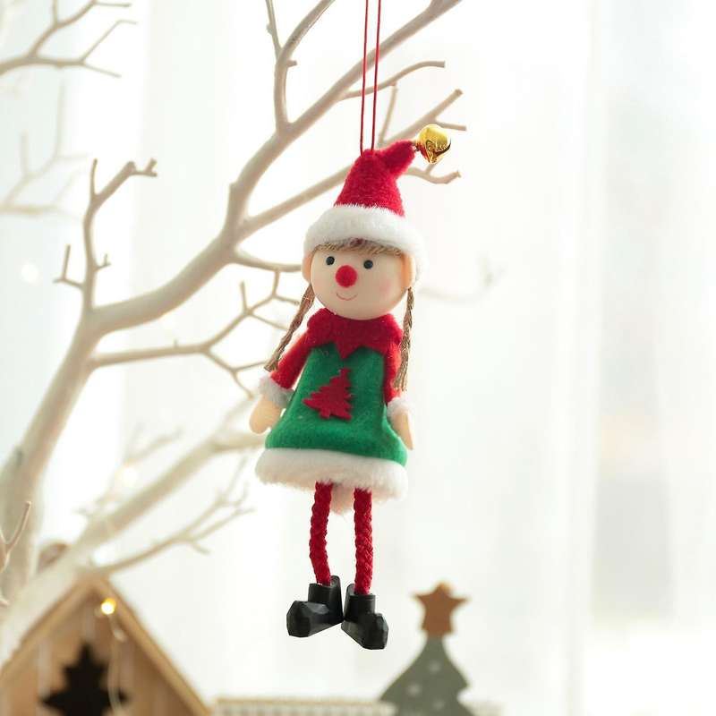 Christmas Angel Girl Doll New Year Christmas Ornaments Pendant Gift
