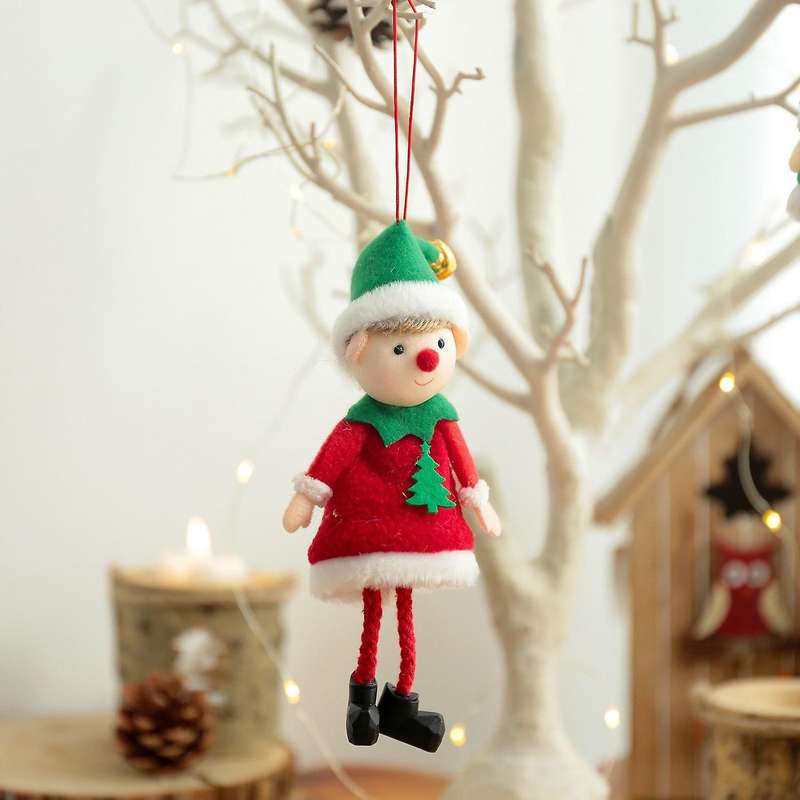 Christmas Angel Girl Doll New Year Christmas Ornaments Pendant Gift