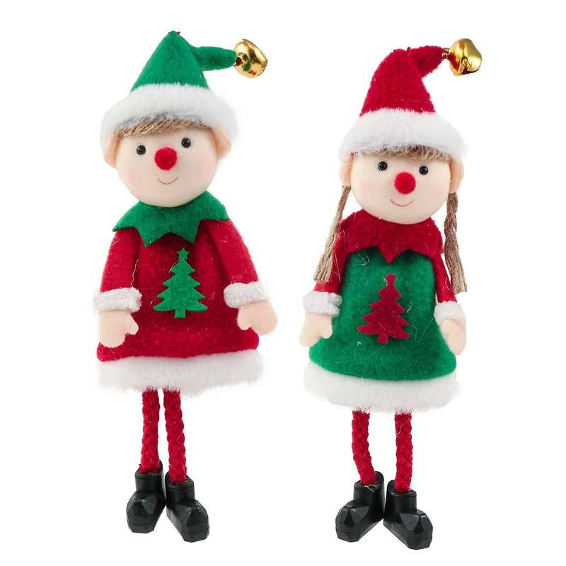 Christmas Angel Girl Doll New Year Christmas Ornaments Pendant Gift