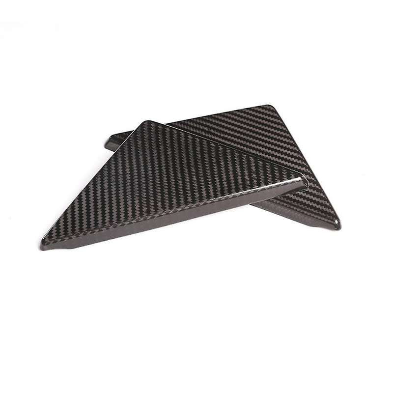 Real Carbon Fiber Front Window Decoration Cover Fit for Ferrari- 458