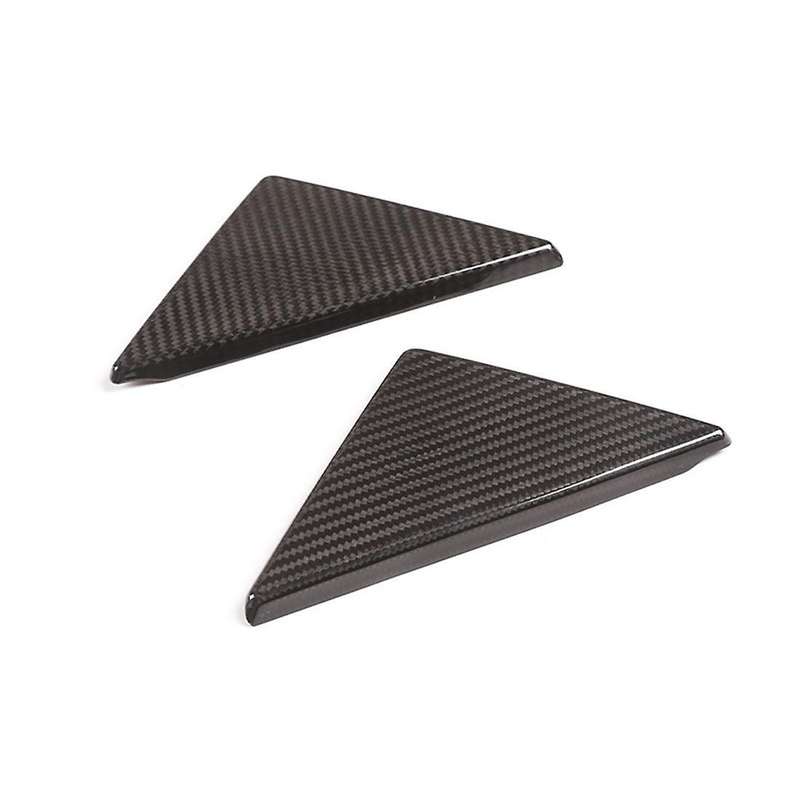 Real Carbon Fiber Front Window Decoration Cover Fit for Ferrari- 458