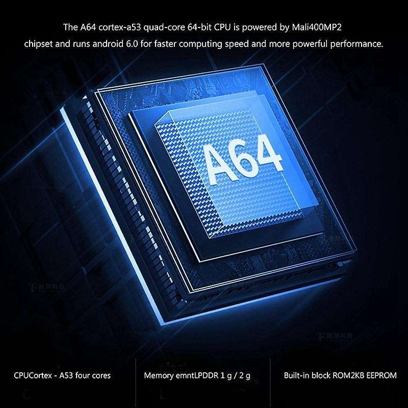 Jws-a64 Android Motherboard Uses Allwinner A64 Chip 2gb Memory