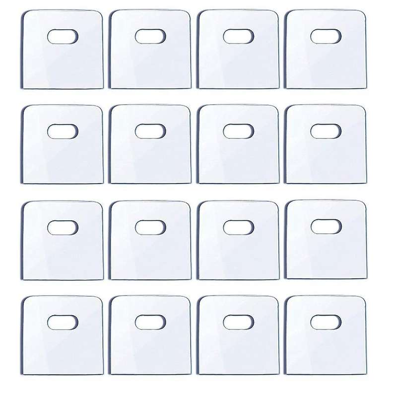16 Set/ 32 Pieces Clear Vertical Blind Repair Tabs, Vertical Blind