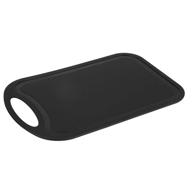 Plastic Chopping Block Vegetable Cutting Board with Hang Hole Black