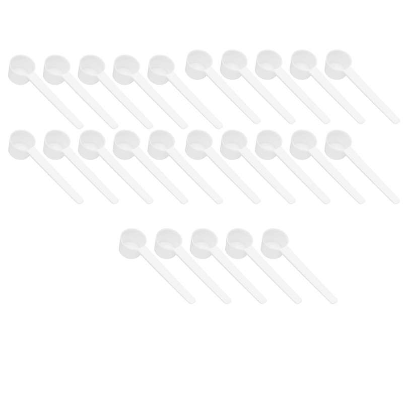 25 Pcs Coffee Scoops Tablespoon Plastic Measuring Spoons, for Kitchen