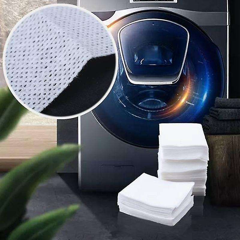 48pcs Color Absorption Sheet Anti Dyed Cloth Laundry Grabber Cloth
