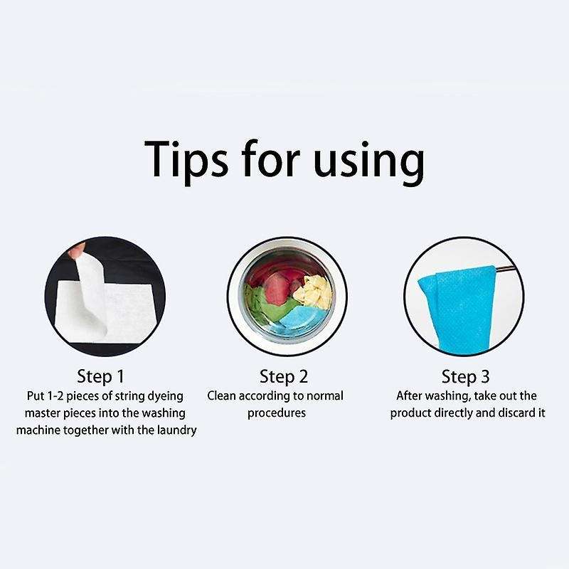 48pcs Color Absorption Sheet Anti Dyed Cloth Laundry Grabber Cloth