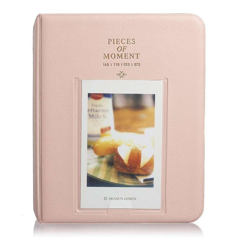 64 Pockets Mini Album Case Storage for Photo Fujifilm Instax Film Size - Pink