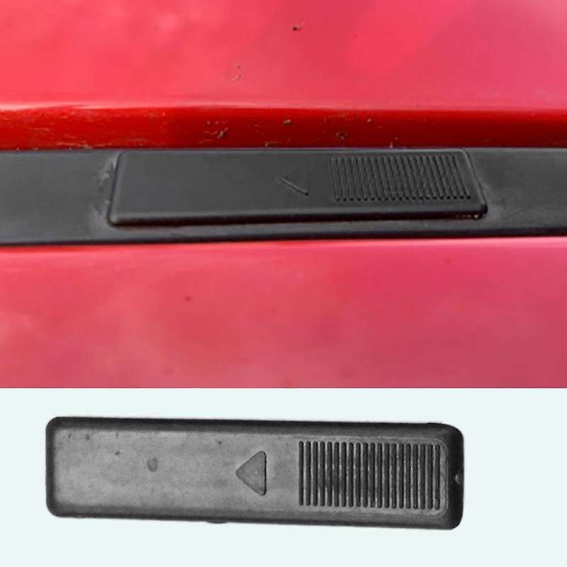 4pcs Roof Cap Drip Moulding Trim for Mazda 2 De 2007-2014