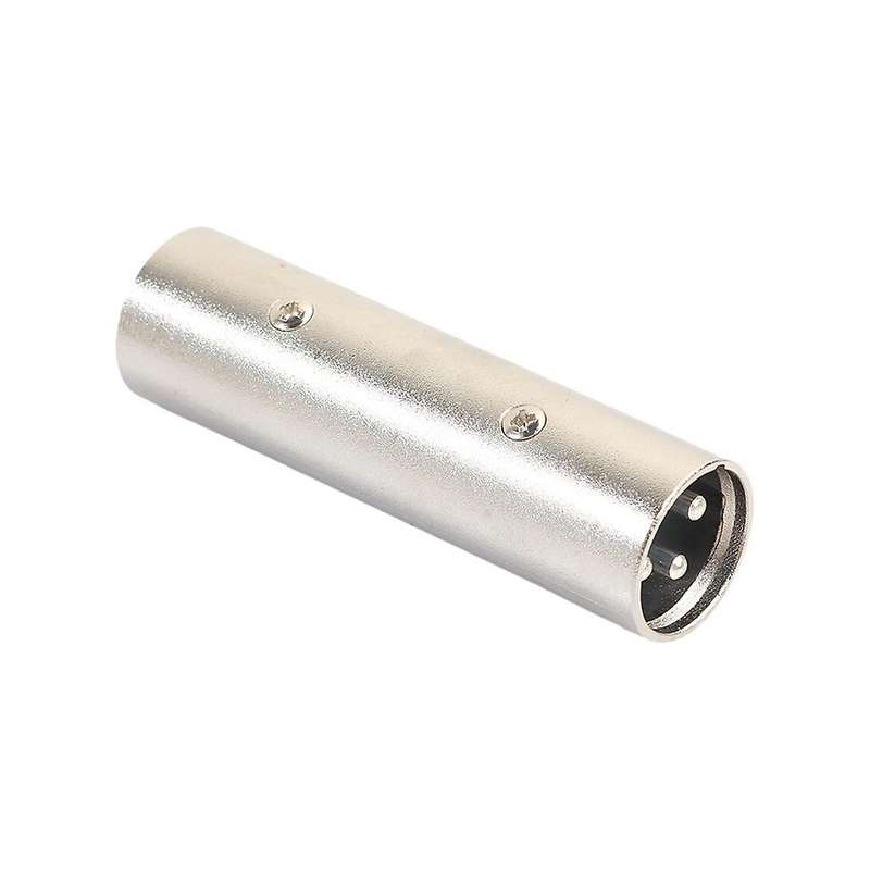 Xlr Male to Male Adapter, Microphone Line Adapter -2 Pack