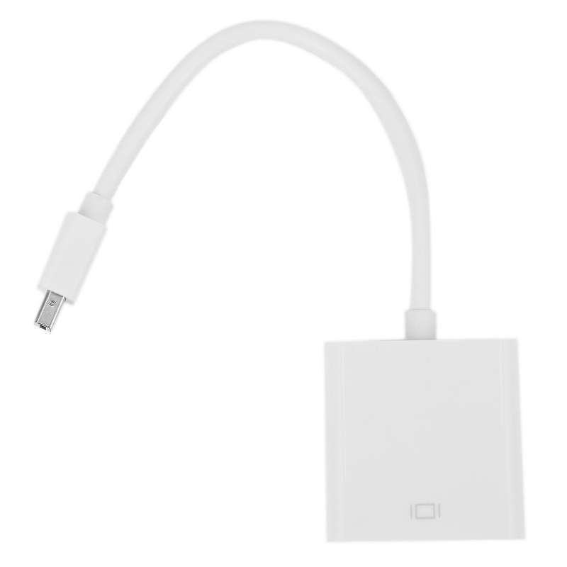For Macbook Air Pro Imac Mac Mini Dp to Vga Cable Adapter 1080p White