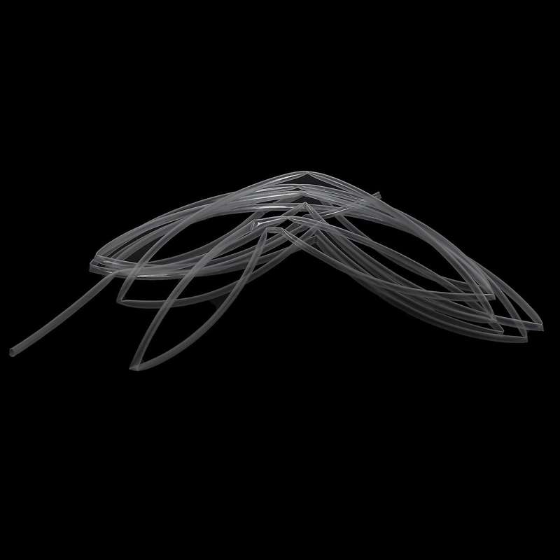 2x Transparent Heat Shrink Tube Sleeve, Car Wiring, Diameter 5mm 5m