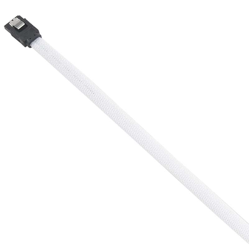 50cm Sata 3.0iii Sata3 7pin 6gb/s Data Cord with Nylon Sleeved(green)
