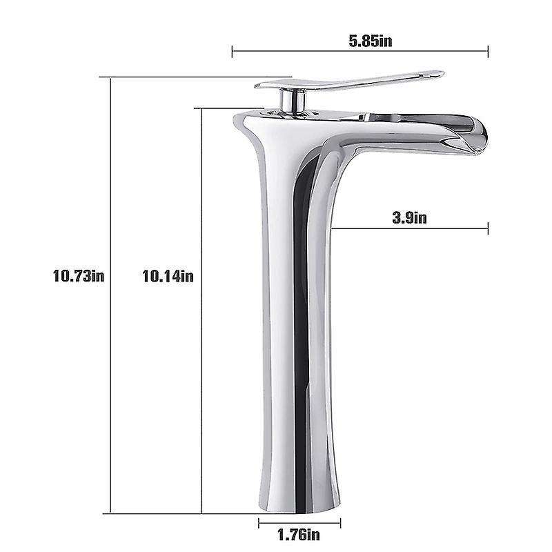 Bathroom Sink / Washbasin Mixer Tap Fitting Bathroom Waterfall Basin