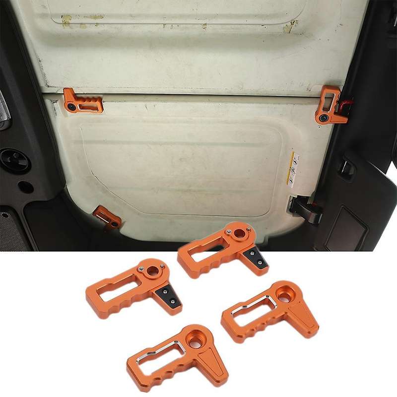 Car Roof Handle Decoration Cover Trim for Jeep Wrangler Jk,orange