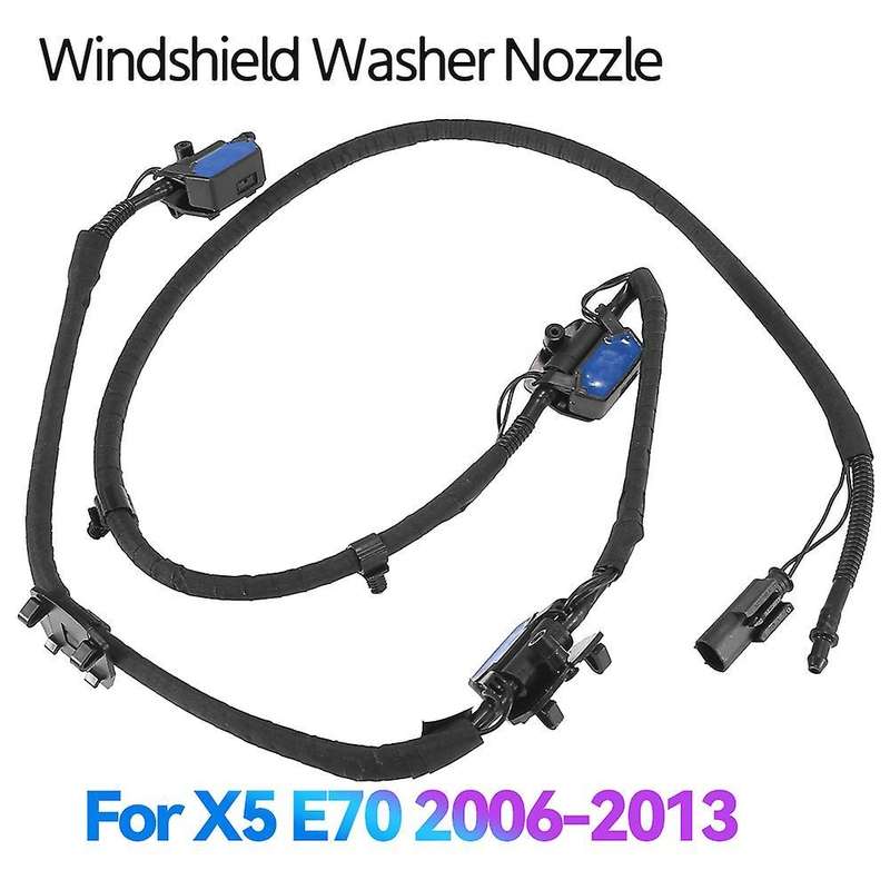 Windscreen Nozzle Chain Sprayer Jet System for -bmw X5 E70 2006-2013