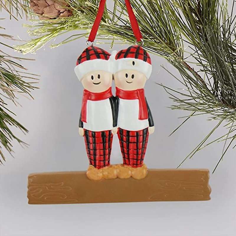 Creative Gifts Children Family 4 People Christmas Tree Decoration