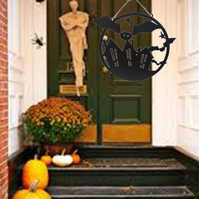 1pc Halloween Bat Listing Pumpkin Ornaments Ghost Party Decoration