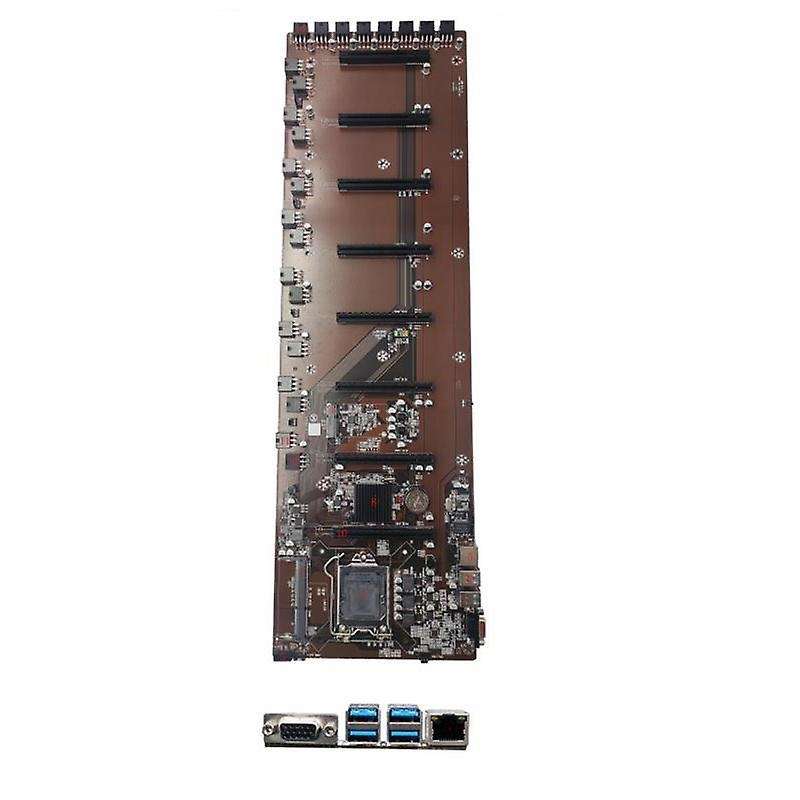 8 Card Slot Btc Solid State Capacitor Hm65 Multi Card Motherboard